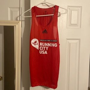 Men’s Adidas Small Black Tank Top Running Shirt Atlanta Track Club NWT